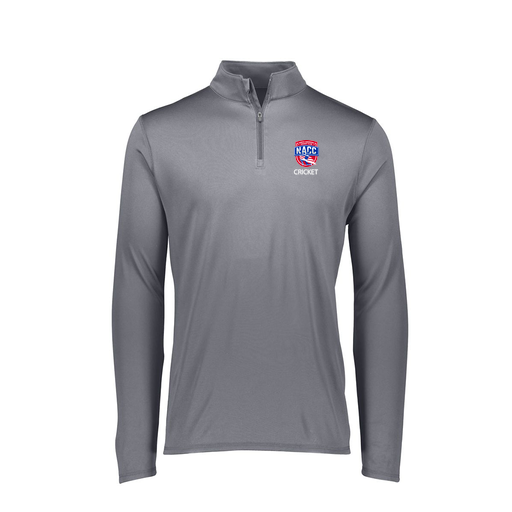 [FTLQFLGY-FAXS-LOGO1] Decker Women's Flex-Lite 1/4 Zip Shirt (Female Adult XS, Gray, Logo 1)