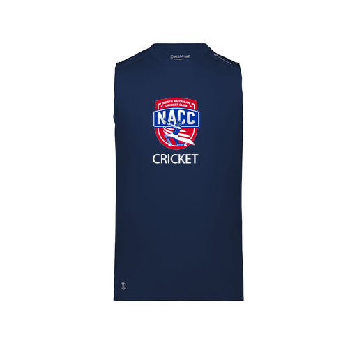 [222593.065.S-LOGO1] Men's CoolDry TankTop (Adult S, Navy, Logo 1)