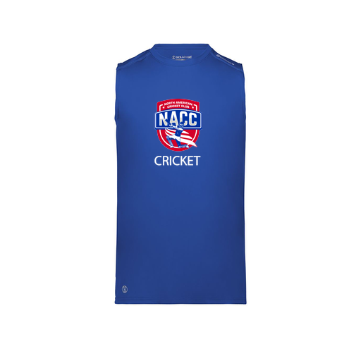 [222593.060.S-LOGO1] Men's CoolDry TankTop (Adult S, Royal, Logo 1)