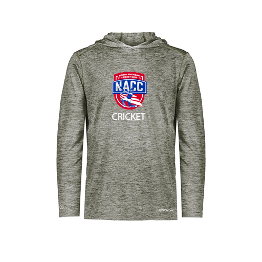 [FOLHCGGY-AS-LOGO1] Decker Men's Charge Hoodie (Adult S, Gray, Logo 1)