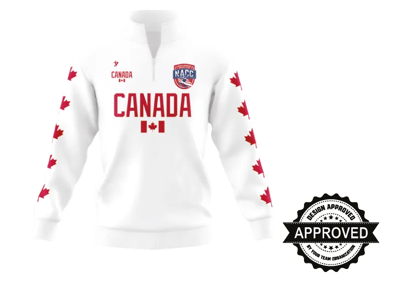 Canada Female White LSL Jacket NACC