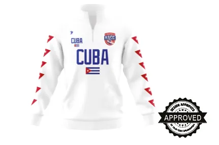 Cuba Female White LSL Jacket NACC