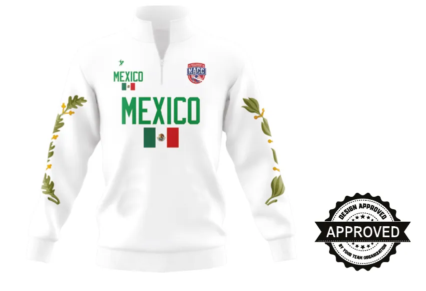 Mexico Male White LSL Jacket NACC