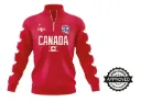 Canada Female Red LSL Cricket Jacket